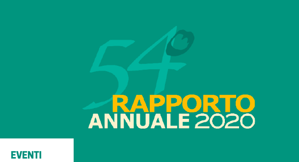 54° Rapporto CENSIS sulla situazione sociale del Paese/2020